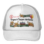 Ultra Cute Leopard Safari Birthday Hat