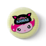 Ultra Kawaii - Girl Button