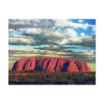 uluru post card