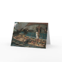 Ulysses and the Sirens by John William Waterhouse Card