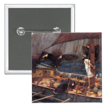 Ulysses and the Sirens Pin