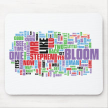 Ulysses Word Cloud Mouse Mats