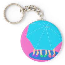 Umbrella Girls Key Chain