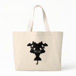 Umbrella Spout Inkblot Tote bags