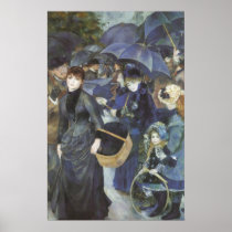 Umbrellas by Pierre Auguste Renoir