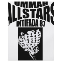 Ummah Allstars Intifada 87 Flyer Design