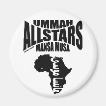 Ummah Allstars Mansa Musa Fridge Magnet