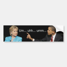 ummmmuhhhhh bumper stickers