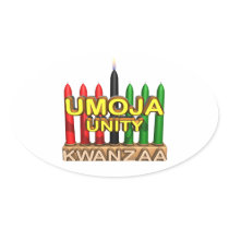 Umoja Oval Sticker