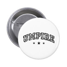 Umpire Pinback Buttons