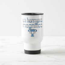 Un Hermano Magnífico Argentina Flag Colours Mugs
