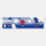 Un Hermano Magnífico Cuba Flag Colours Pop Art Bumper Stickers