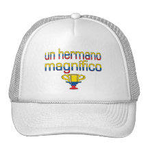 Un Hermano Magnífico Ecuador Flag Colours Mesh Hats