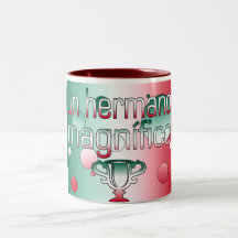 Un Hermano Magnífico Mexico Flag Colours Pop Art Mug