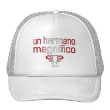Un Hermano Magnífico Peru Flag Colours Trucker Hat
