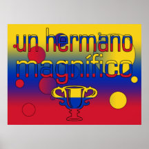 Un Hermano Magnífico Venezuela Flag Colours Pop Ar Posters