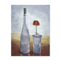 Una flor / A flower. Postcardd