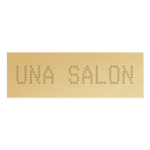 UNA SALON BUSINESS CARD