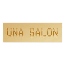UNA SALON BUSINESS CARD TEMPLATE