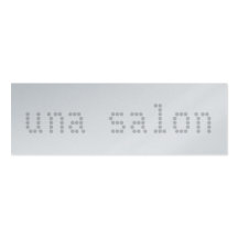una salon business card template