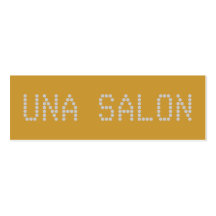 UNA SALON BUSINESS CARD TEMPLATES