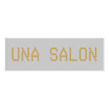 UNA SALON BUSINESS CARDS