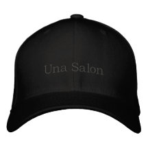 Una Salon Embroidered Baseball Caps