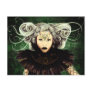 Unamused Gothic Art Postcard