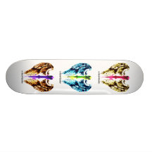 Unblemished skatedeck fish 1 skateboards