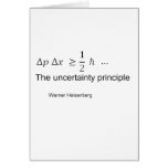 Uncertainty principle cards