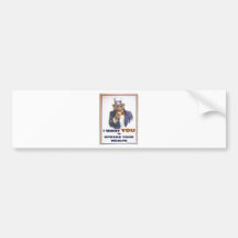 UNCLE BARACK WANTS YOU TO SPREAD THE WEALTH BUMPER STICKER