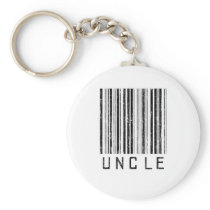 Uncle Barcode Key Chain