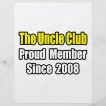 Uncle Club...Since 2008 Flyer Design