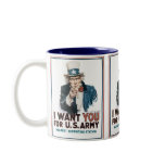 Uncle Sam "I Want YOU!" mugs