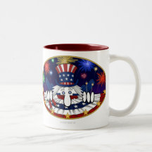 Uncle Sam Kilroy Mug