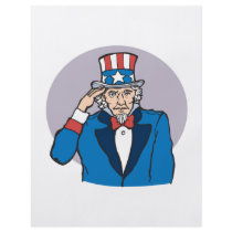 Uncle Sam Salutes You Personalised Flyer