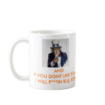 uncle_sam, uncleSam_gun, IF YOU DONT LIKE KU GE... mugs