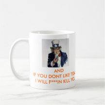 uncle_sam, uncleSam_gun, IF YOU DONT LIKE KU GE... Mugs