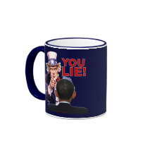 Uncle Sam You Lie Coffee Mug