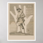 Uncle Sam's Right Hand-U.S. Marines posters
