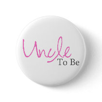 Uncle To Be (Pink Script)