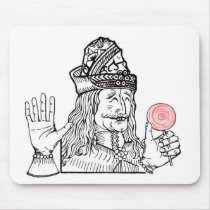 Uncle Vlad has a lollipop Mouse Pads