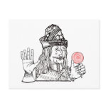 Uncle Vlad has a lollipop postcards