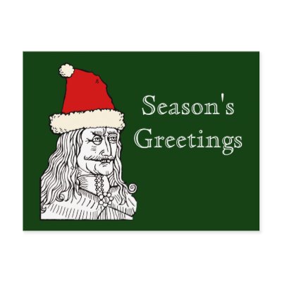 Uncle Vlad's Christmas Post Card by Boogybunny