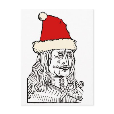 Uncle Vlad's Christmas Postcard by Boogybunny