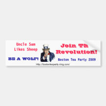unclesam5, Join The Revolution!, Uncle Sam Like... Bumper Stickers