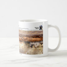 Unconformity I - The Cliff, Arbuckle Mountains Coffee Mugs