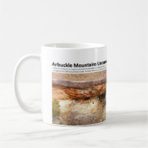 Unconformity III - The Cliff, Arbuckle Mountains Mug