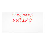 Undead (red) photo cards