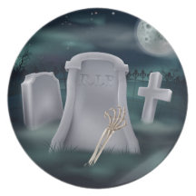 Undead skeleton hand grave
